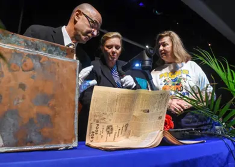 High School Unearths 1964 Time Capsule