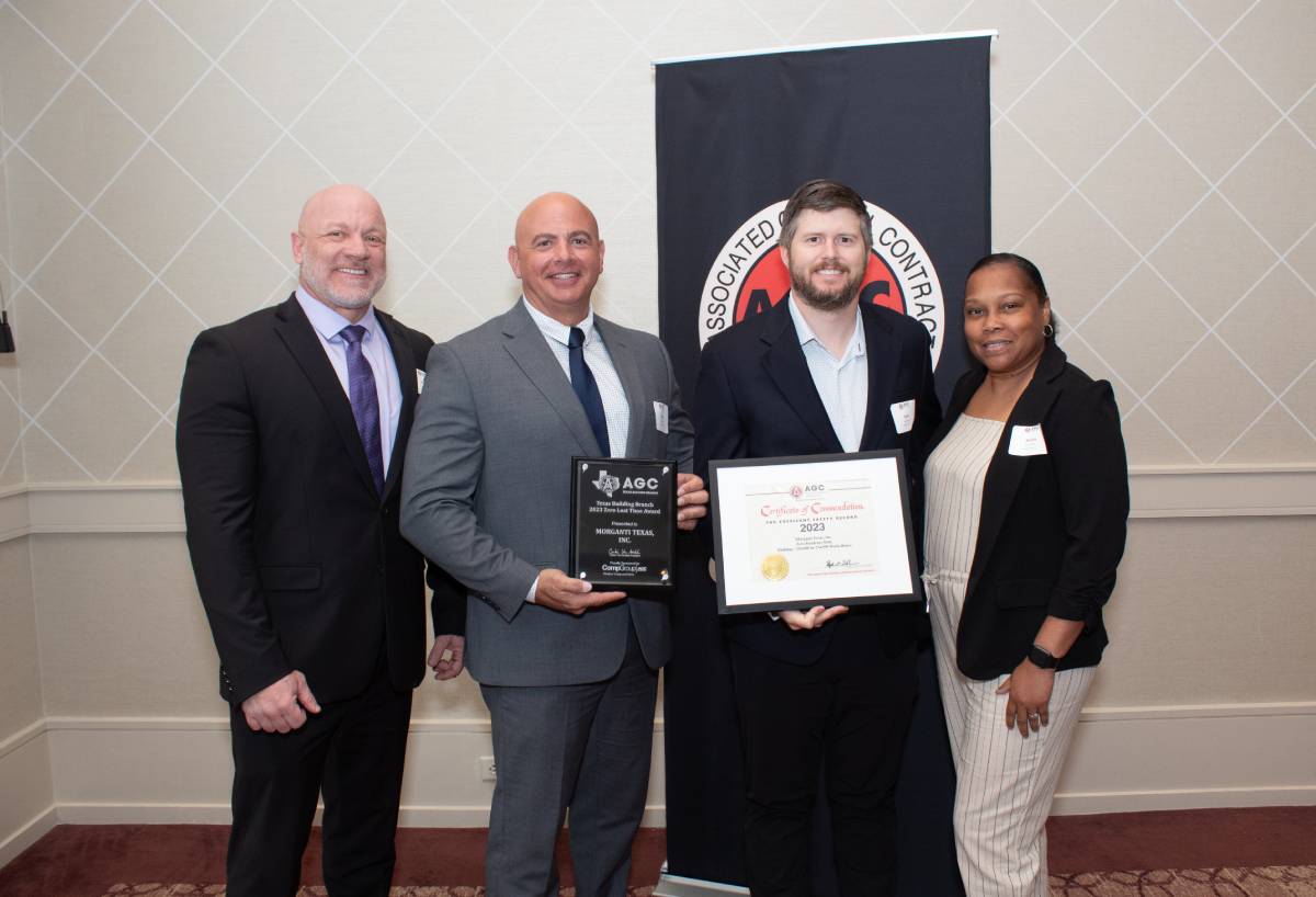 Morganti Texas wins 2 AGC Houston Safety Awards