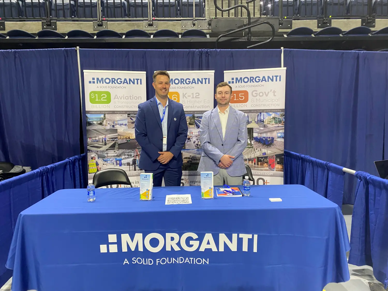 Morganti Attends University of Florida career fair for Construction Management